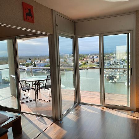 Vue Panoramique Sur La Mediterrannee, Appartement Sur Canal & Proche Plage Roses Exterior foto