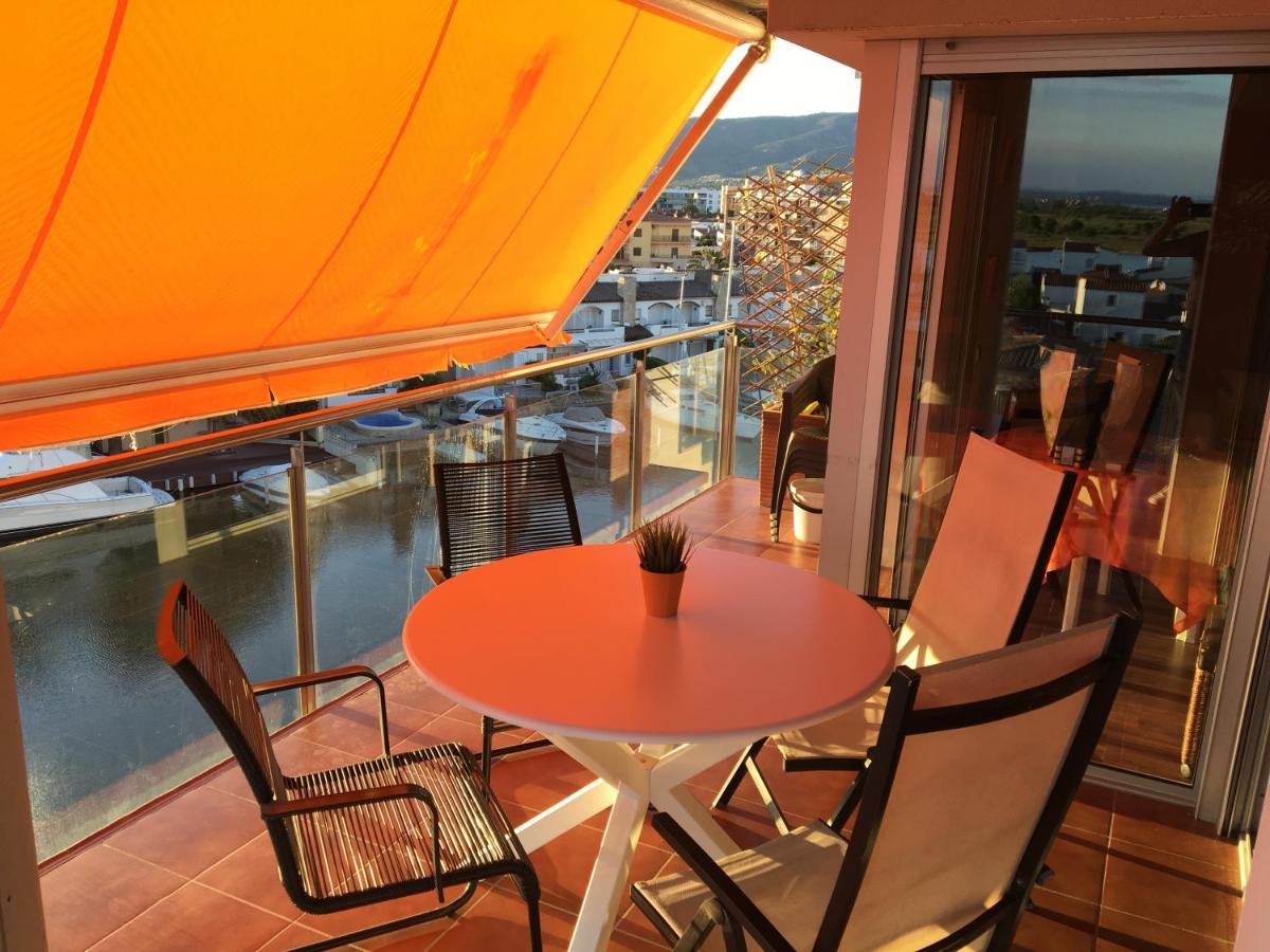 Vue Panoramique Sur La Mediterrannee, Appartement Sur Canal & Proche Plage Roses Exterior foto