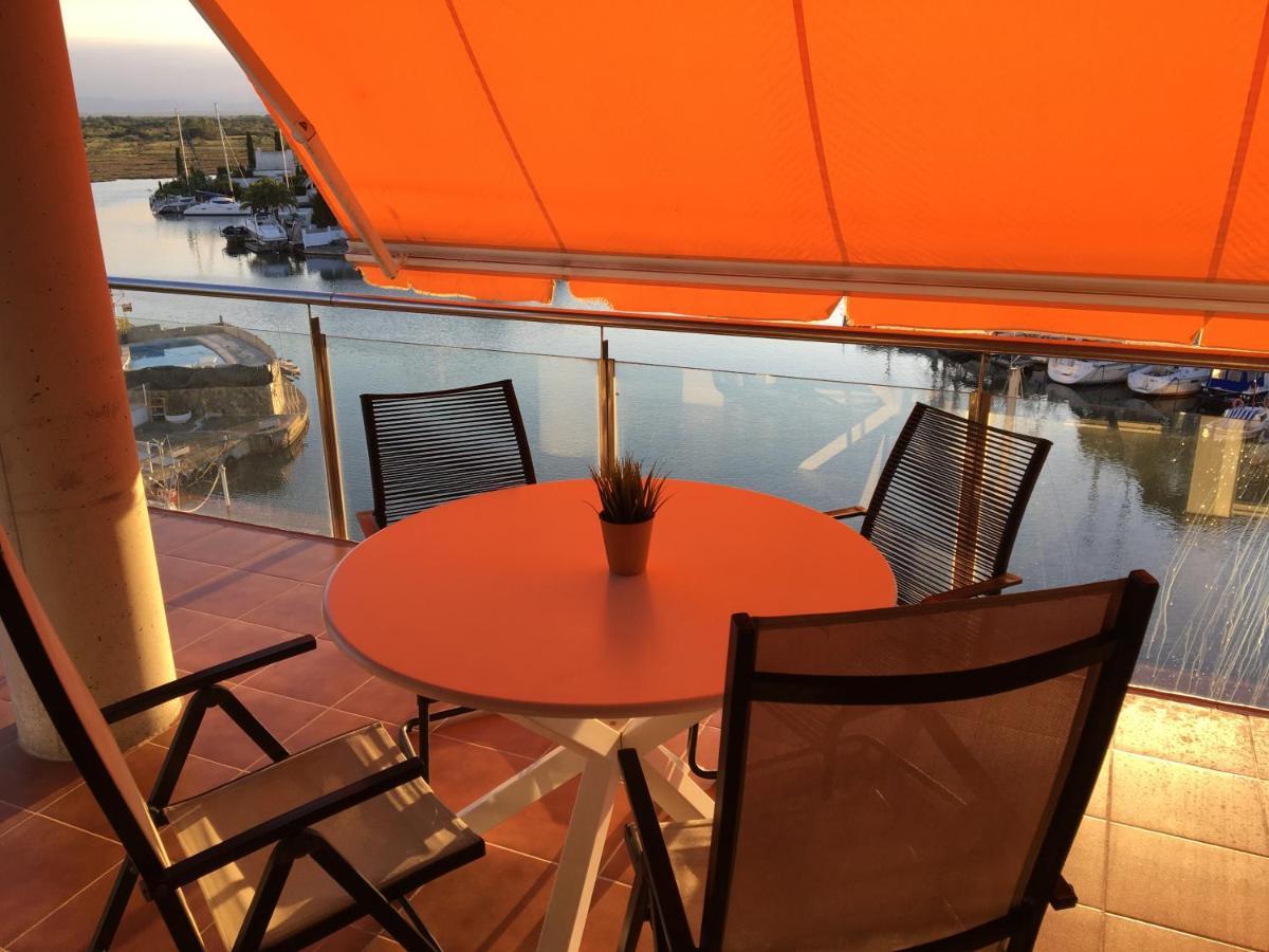 Vue Panoramique Sur La Mediterrannee, Appartement Sur Canal & Proche Plage Roses Exterior foto