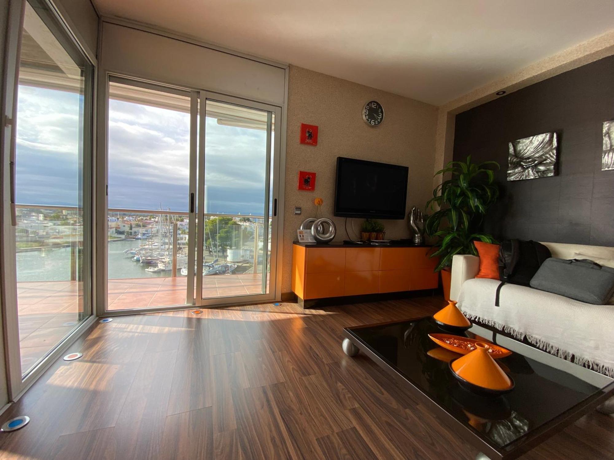 Vue Panoramique Sur La Mediterrannee, Appartement Sur Canal & Proche Plage Roses Exterior foto