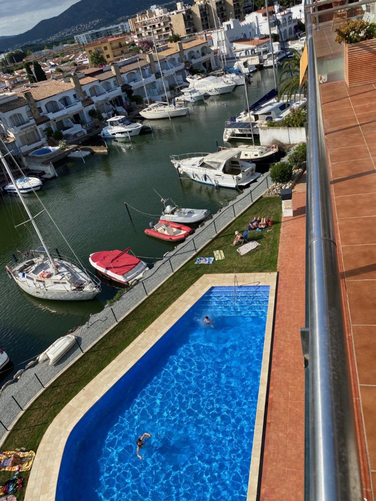 Vue Panoramique Sur La Mediterrannee, Appartement Sur Canal & Proche Plage Roses Exterior foto